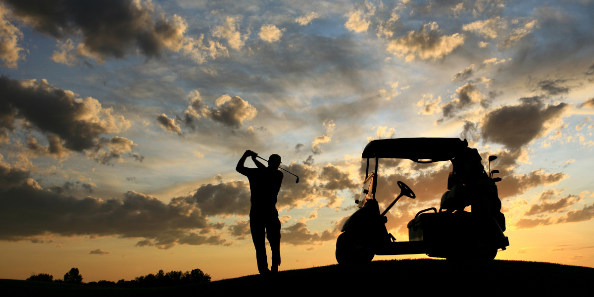 Golfer with Tennis Elbow