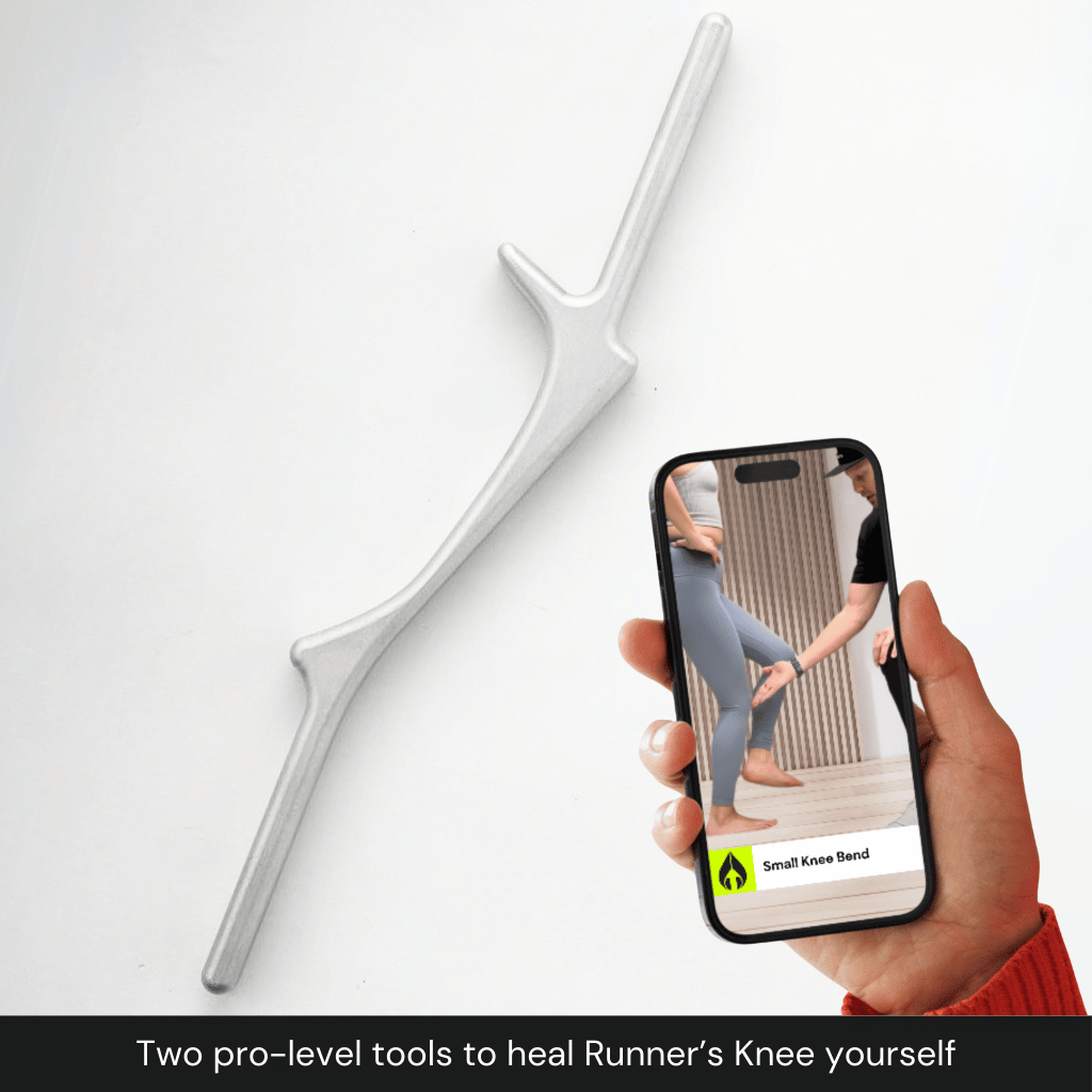 Runner's Knee Essentials | Knee Massage Blade + Guided Recovery Program ...